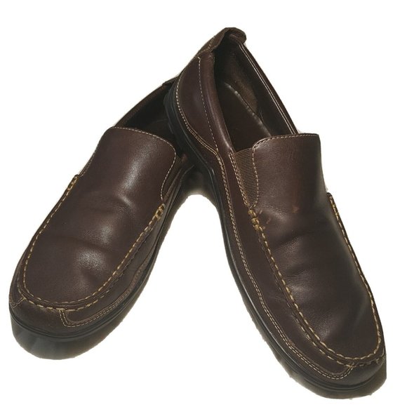 Cole Haan Men's Size 10.5M Tucker Venetian Loafer Brown French Roast C04059 - Picture 1 of 9